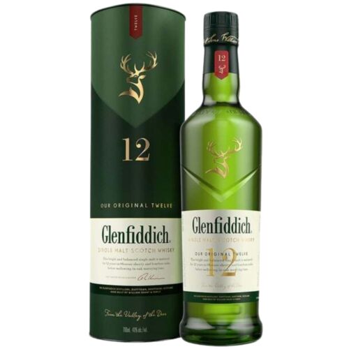 Glenfiddich 12 Years Old Single Malt Scotch Whisky