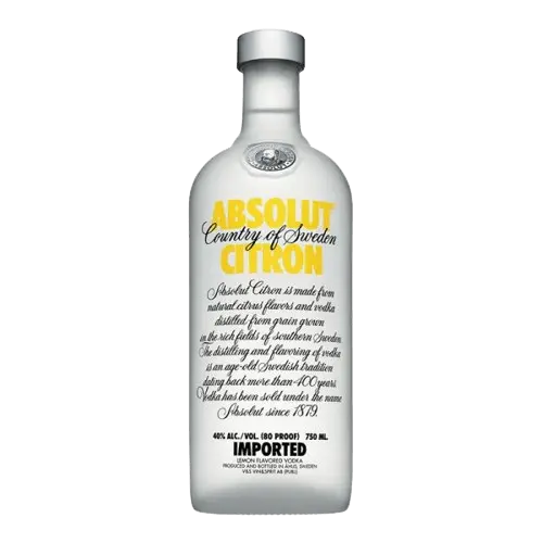 Absolut Citron Vodka - Liquor Store in Kuala Lumpur - NECA Liquor Store