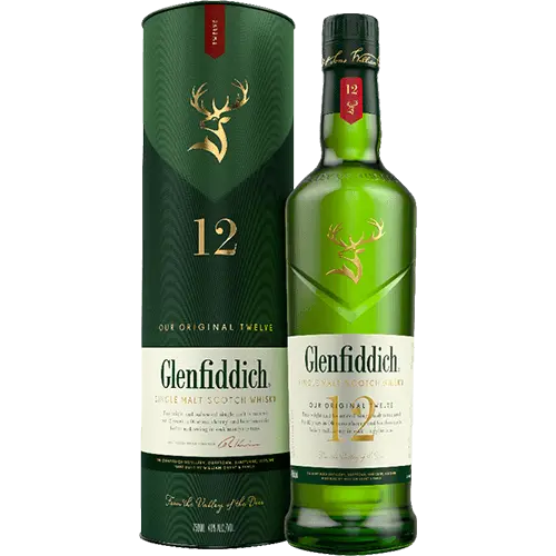 Glenfiddich 12 700ML - Glenfiddich 12 Year - Glenfiddich 12 Single Malt Scotch Whisky - Liquor Store in Kuala Lumpur - NECA Liquor Store