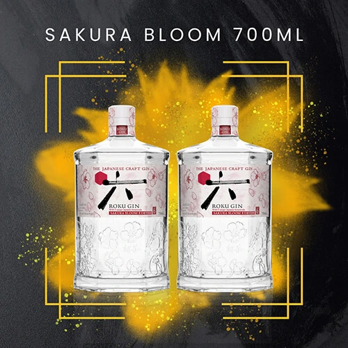 Double The Fun - Roku Gin Sakura Bloom Edition - Liquor Store in Kuala Lumpur - NECA Liquor Store