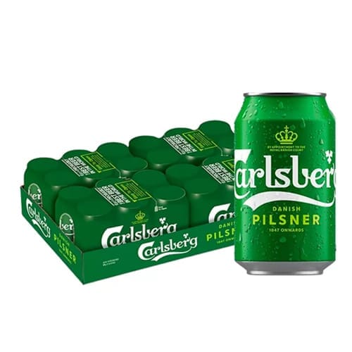 CARLSBERG Danish Pilsner Beer Can Gallery 1