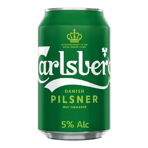 CARLSBERG Danish Pilsner Beer Can