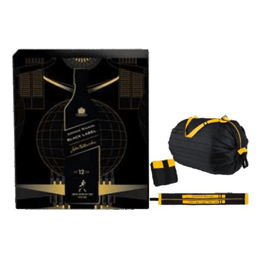 NECA Liquor Store - JOHNNIE WALKER Black Label 12 Years VAP SET (1x Foldable Shopping Bag)