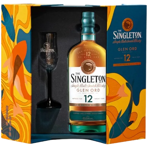 NECA Liquor Store - SINGLETON Glen Ord 12 Year Old Festive VAP Pack 2025 (Tulip Glass)