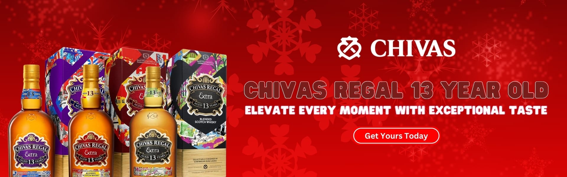 Chivas Regal 13 Year Old Banner